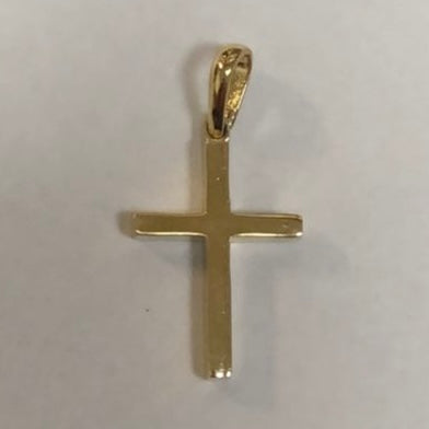 Cruz Oro Amarillo 14k