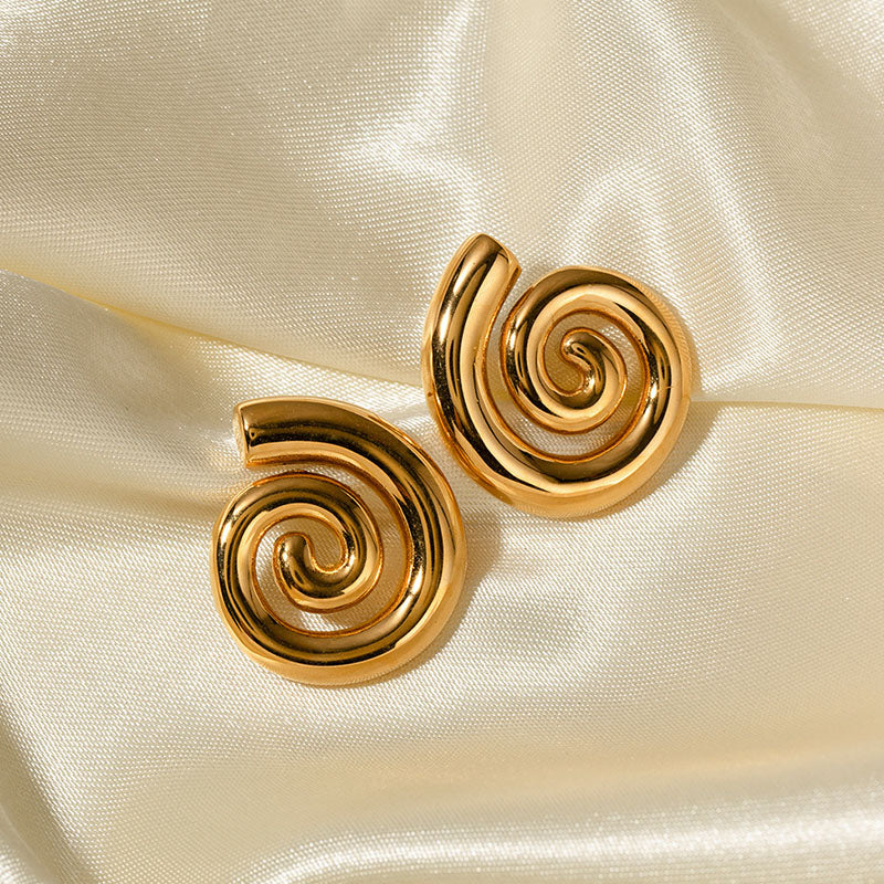Aretes "Caracol" Vintage
