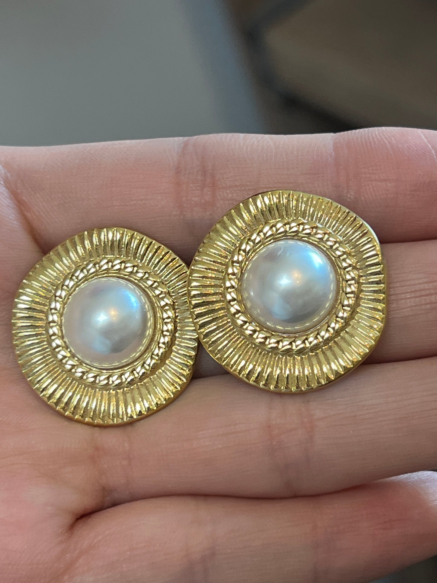 Aretes con Perla “Eugenia”