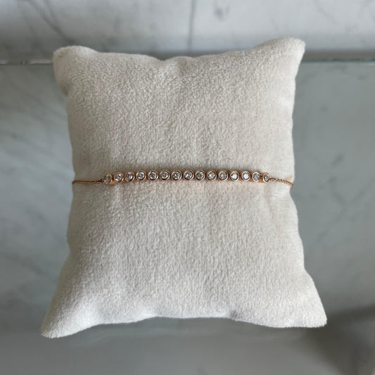 Rose Gold Diamond Bracelet