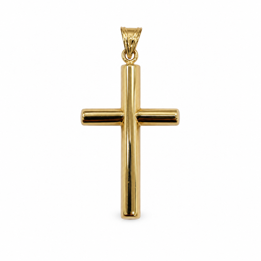 Cruz Oro Amarillo 14k
